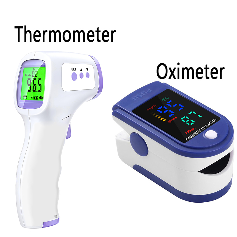 Pulse Oximeter - Digitales Infrarot-Thermometer für die Stirn, berührungslose