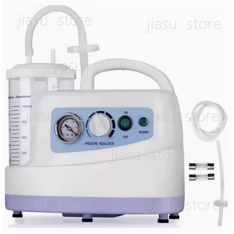 Suction Machine Medical - 1000ml Tragbare Leise Absaugeinheit Vakuum-Schleimabsauger Medizinisches