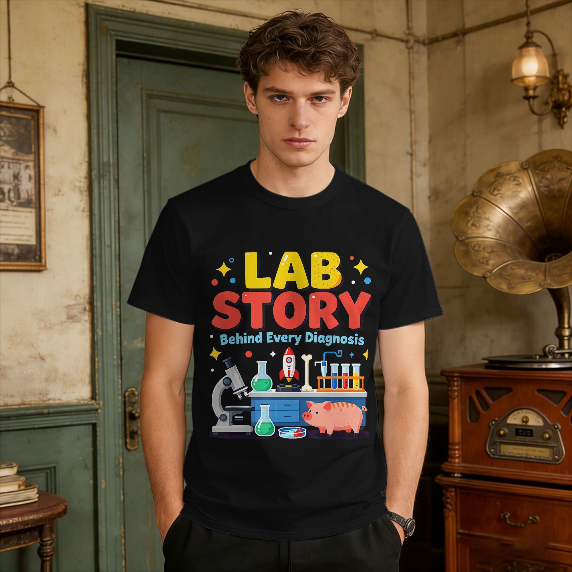 T-Shirts für Herren, Medical L – Medical Lab Technician Bewertung und Preis