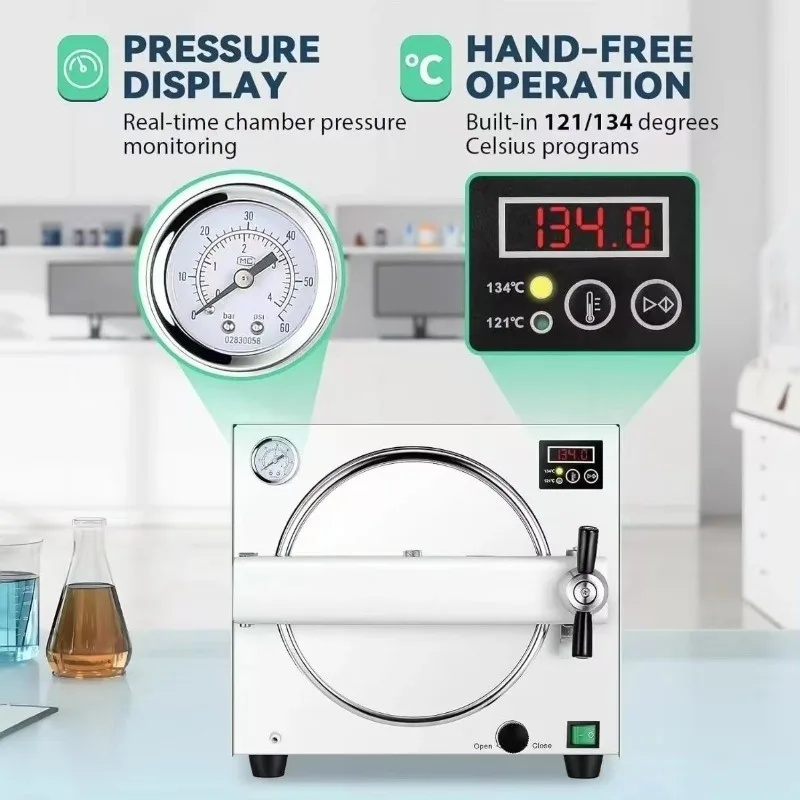 Neuer 18L Vertikaler Dampfster – Medical Lab Units Bewertung und Preis