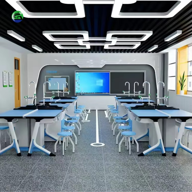 Moderne Stahl-Schullabor-Möbel – Medical Lab Center Bewertung und Preis